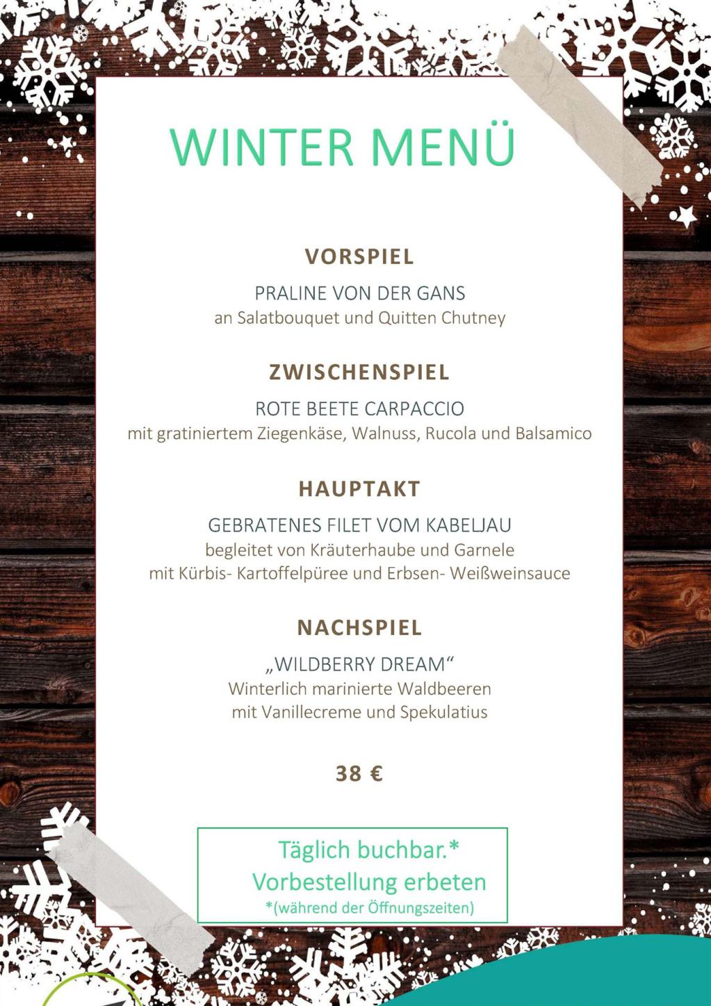 Winter Menü 26